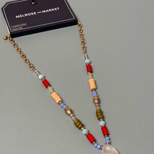Melrose and Market Multicolor Beaded Necklace
16-18 inch